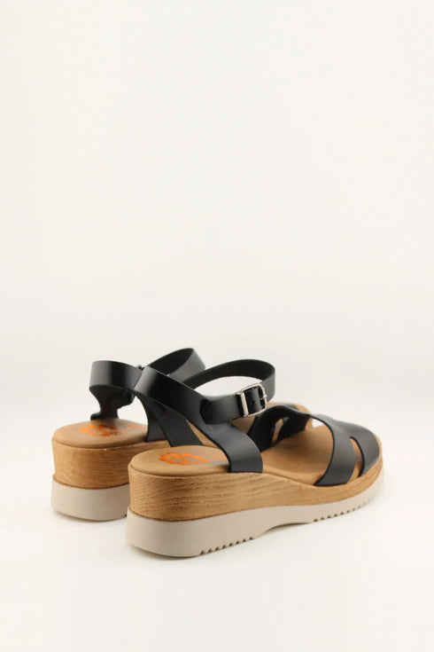 Porronet Adjustable Ankle-Strap Platform Sandals