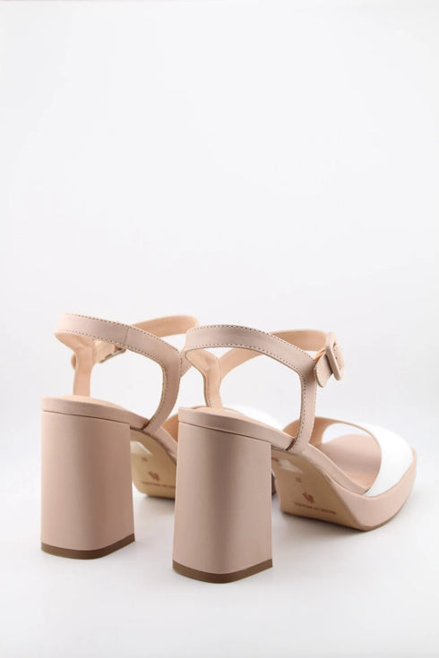 Capelli Rossi Block Heel Ankle Strap Sandals