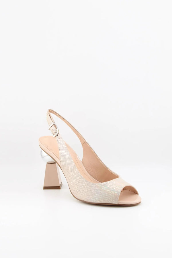 Capelli Rossi Peep Toe Slingback Sandal Heel