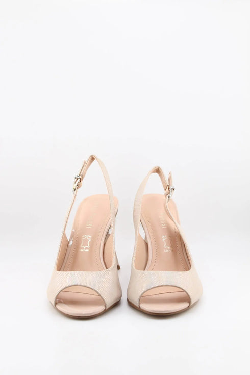 Capelli Rossi Peep Toe Slingback Sandal Heel