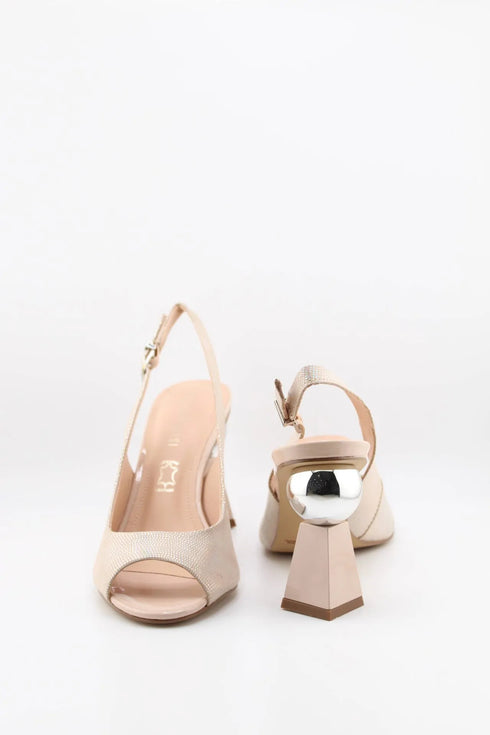 Capelli Rossi Peep Toe Slingback Sandal Heel