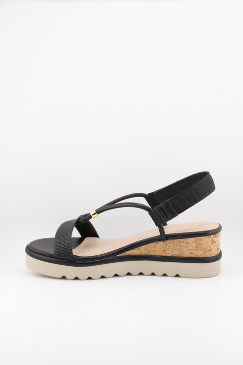 Luz da lua Elevated Cork Sole Strappy Sandals