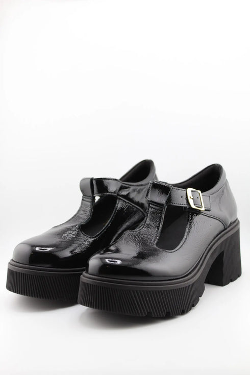 Ragazza Platform T-Bar Patent Loafer
