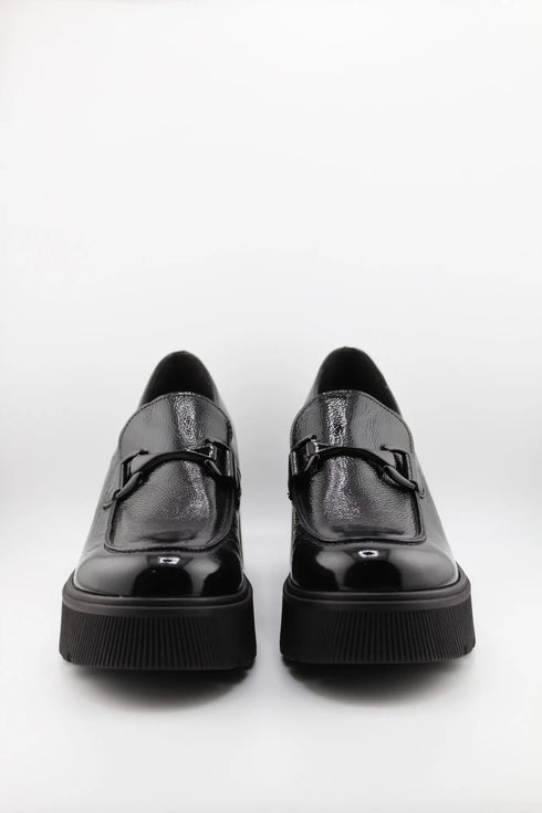 Ragazza Lug Sole Patent Leather Loafers