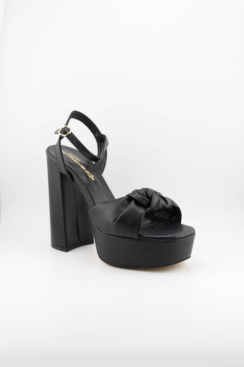 Sante Knotted Platform Heeled Sandals