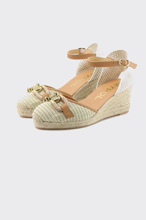 Maypol Ankle Strap Espadrille Wedge Sandals
