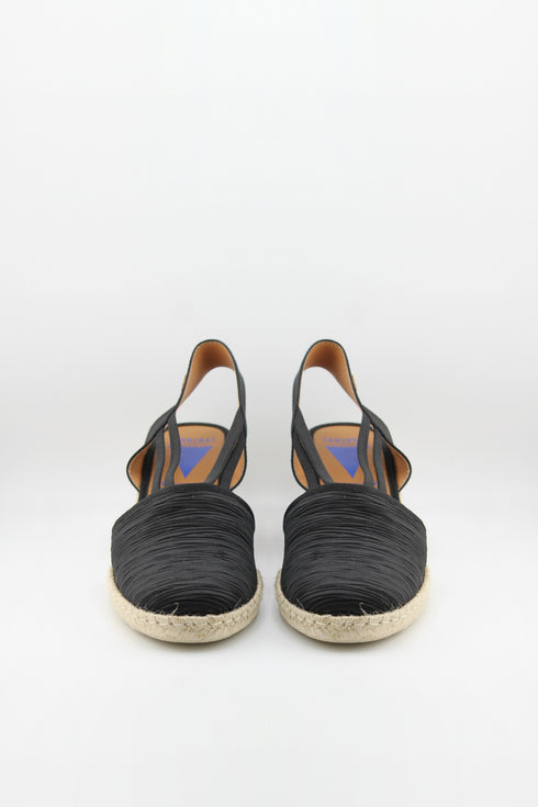 Verbenas Braided Wedge Espadrille Slingback Sandals