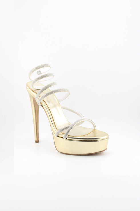 Sante High Stiletto Spiral Strap Heels