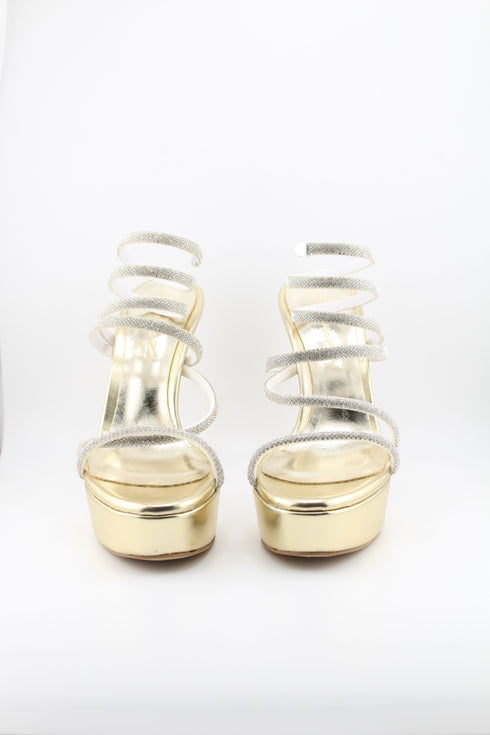 Sante High Stiletto Spiral Strap Heels