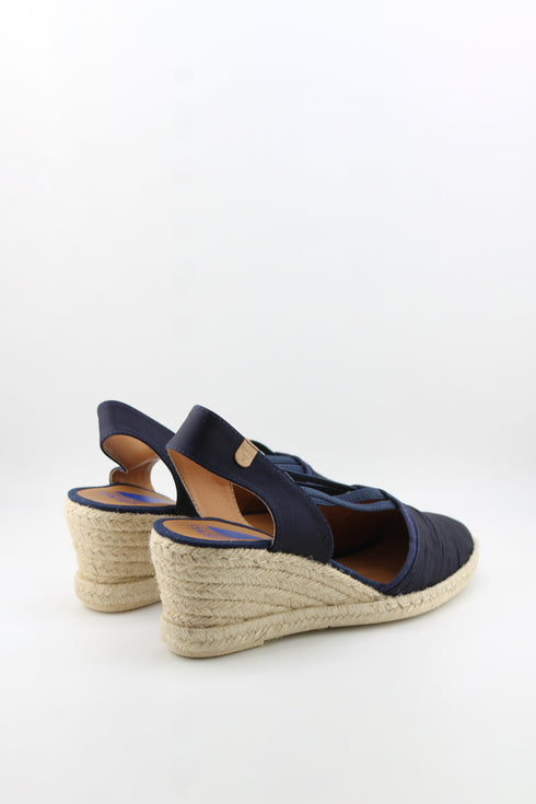 Verbenas Braided Wedge Espadrille Slingback Sandals