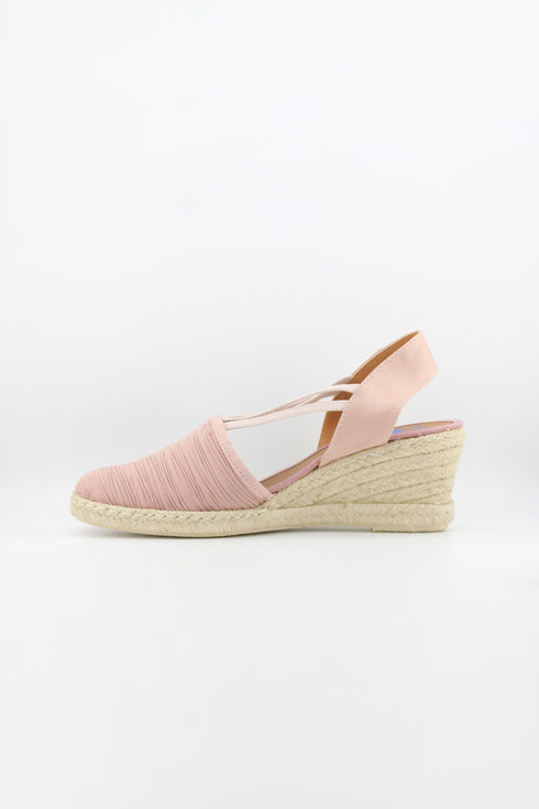 Verbenas Braided Wedge Espadrille Slingback Sandals