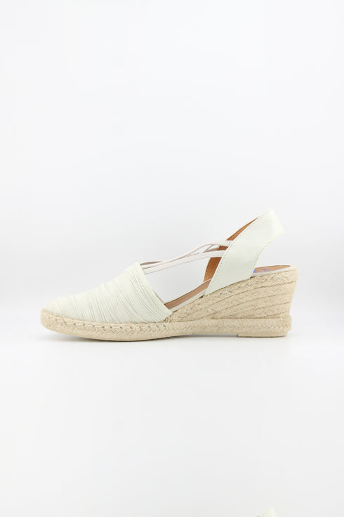 Verbenas Braided Wedge Espadrille Slingback Sandals