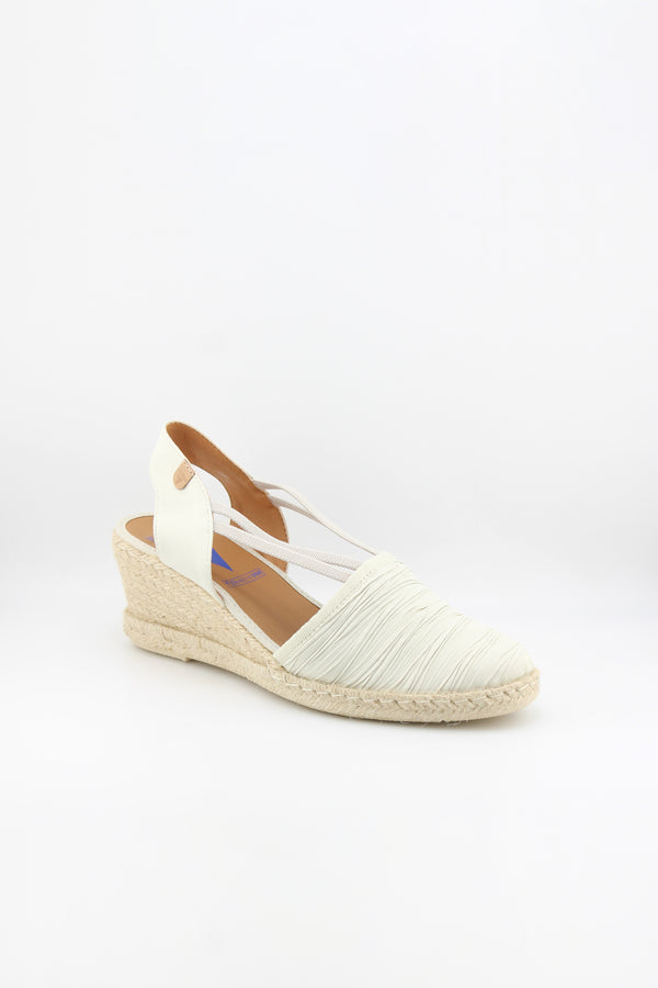 Verbenas Braided Wedge Espadrille Slingback Sandals