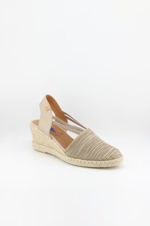 Verbenas Braided Wedge Espadrille Slingback Sandals