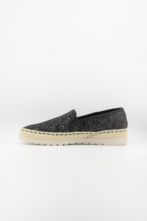 Verbenas Glitter Espadrille Slip-On Shoes