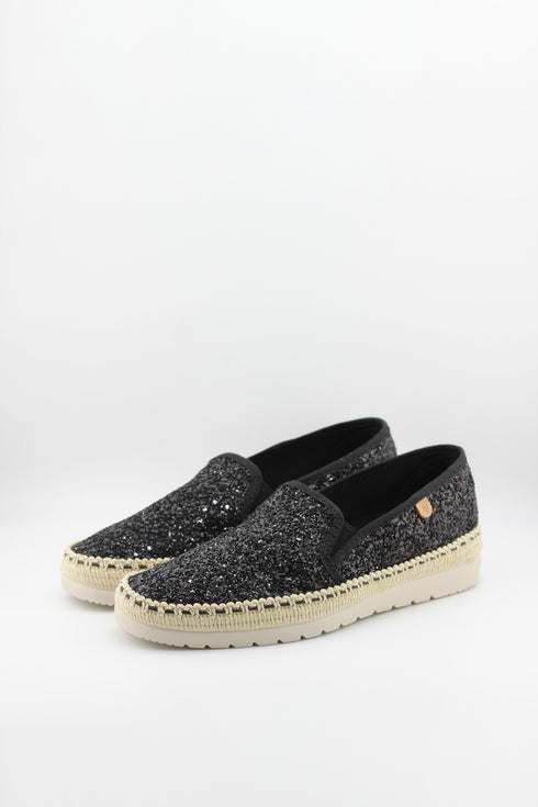 Verbenas Glitter Espadrille Slip-On Shoes