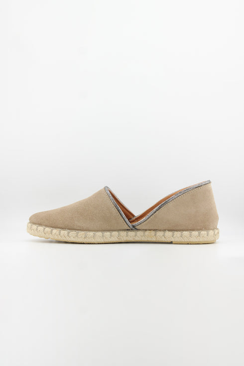 Verbenas Suede Slip-On Espadrille Shoe