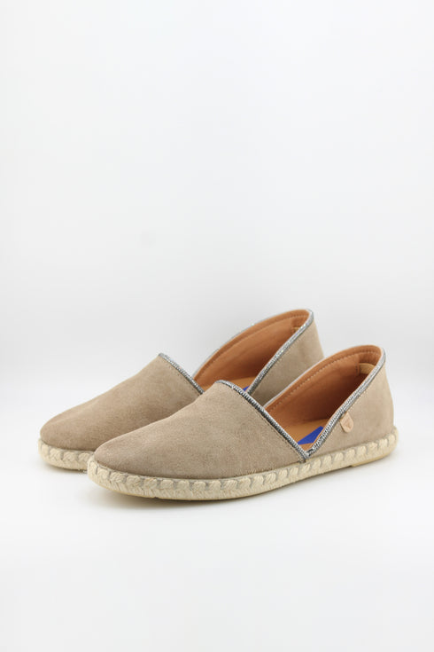 Verbenas Suede Slip-On Espadrille Shoe