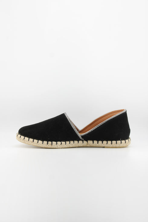 Verbenas Suede Slip-On Espadrille Shoe