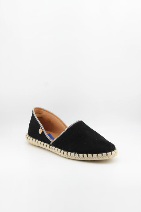 Verbenas Suede Slip-On Espadrille Shoe