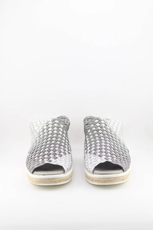 Bernie Mev Woven Strap Espadrille Wedge Sandals