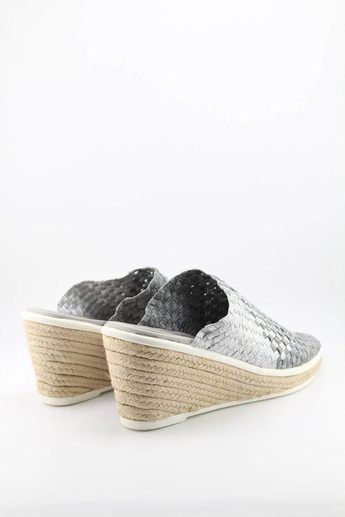 Bernie Mev Woven Strap Espadrille Wedge Sandals