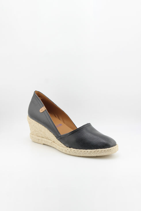 Verbenas Suede Espadrille Wedge Slip-Ons
