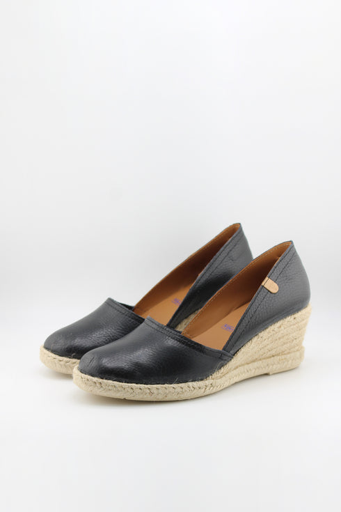 Verbenas Suede Espadrille Wedge Slip-Ons