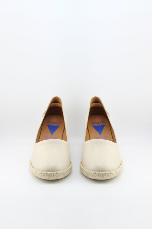 Verbenas Suede Espadrille Wedge Slip-Ons
