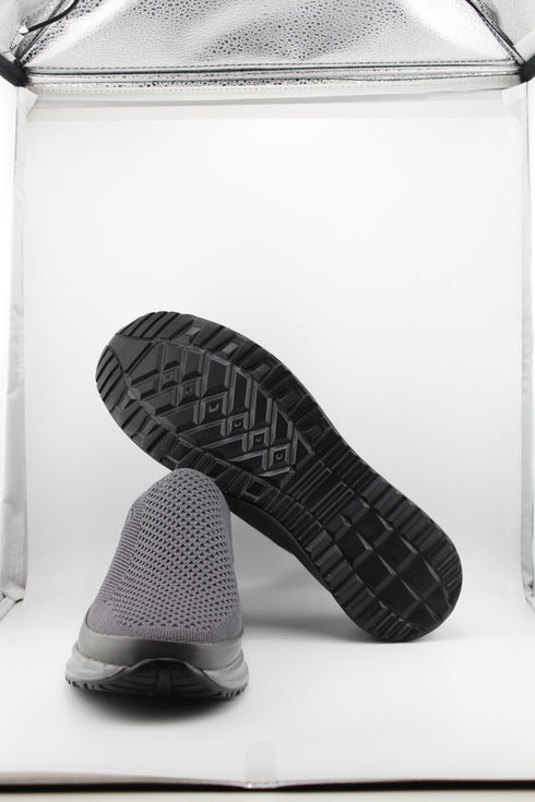 DFC Relax Men Knitted Slip-On Athletic Sneakers