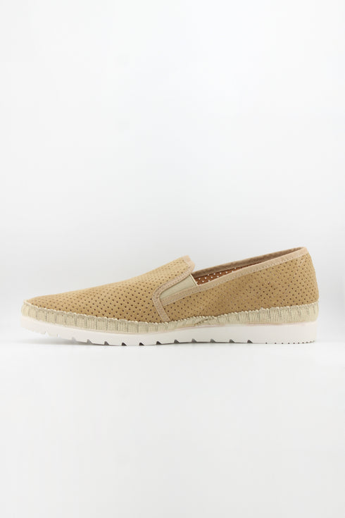 Verbenas Men Textured Slip-On Espadrille Loafers