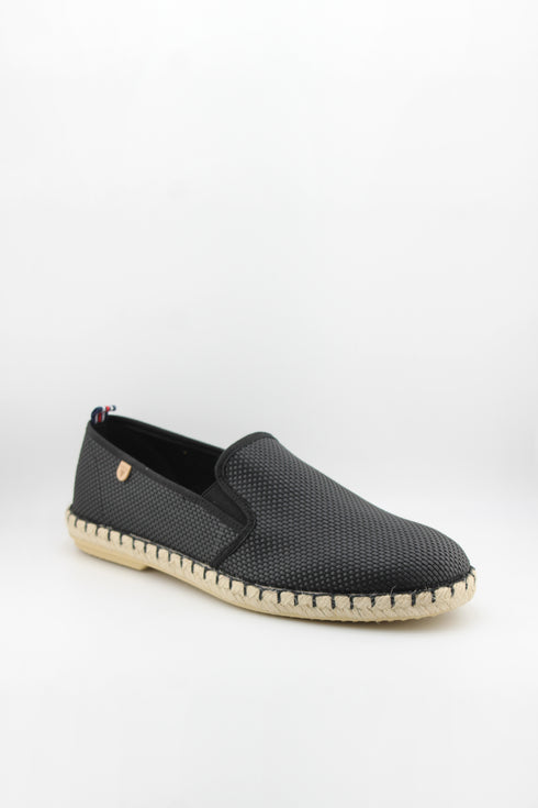 Verbenas Men Knit Espadrille Lace-Up Loafer