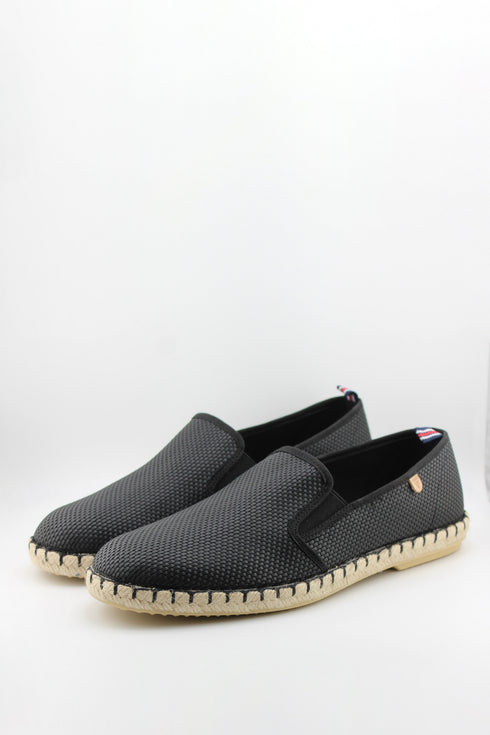 Verbenas Men Textured Slip-On Espadrille Loafers