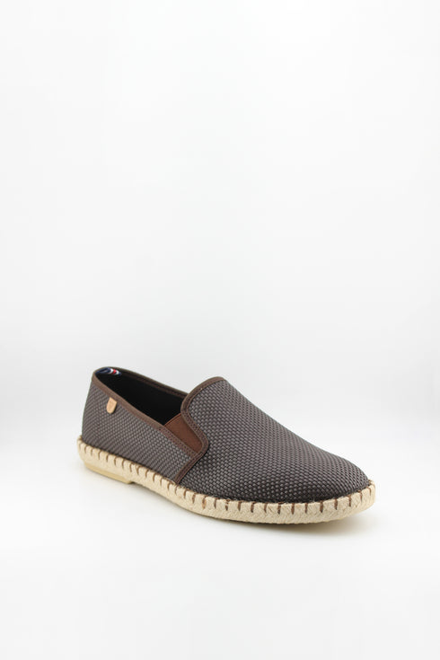 Verbenas Men Knit Espadrille Lace-Up Loafer