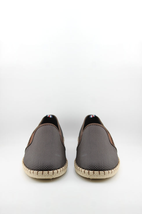 Verbenas Men Knit Espadrille Lace-Up Loafer