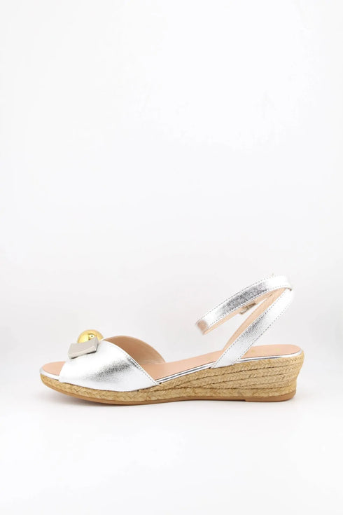 Gaimo Espadrille Wedge Sandals with Buckle