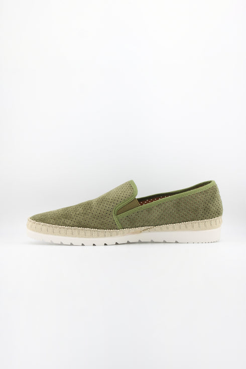 Verbenas Men Textured Slip-On Espadrille Loafers