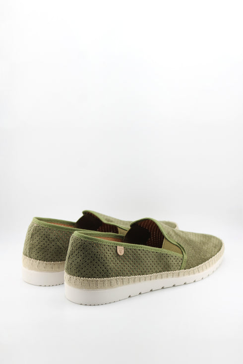 Verbenas Men Textured Slip-On Espadrille Loafers