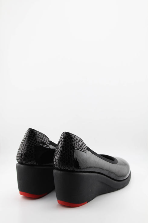 DFC Relax Wedge Heel Slip-On Loafers