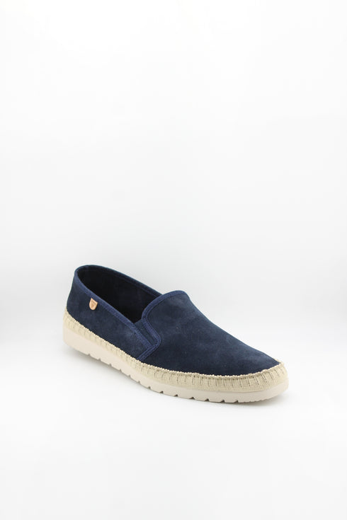 Verbenas Men Perforated Slip-On Espadrille Sneakers