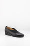 DFC Relax Elegant Leather Slip-On Wedge Loafers