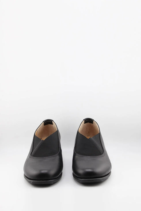 DFC Relax Elegant Leather Slip-On Wedge Loafers