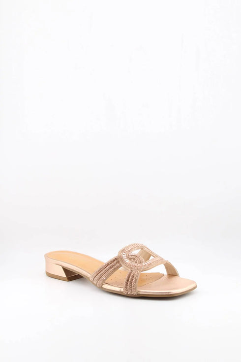 DFC Relax Embellished Strappy Slip-On Sandals