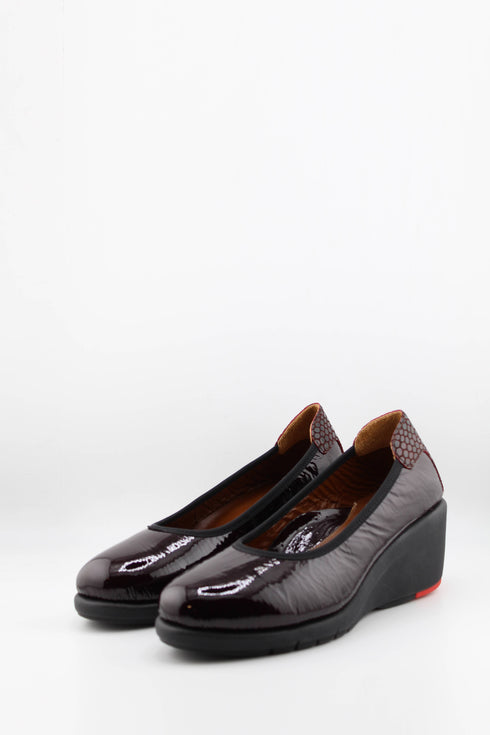 DFC Relax Wedge Heel Slip-On Loafers