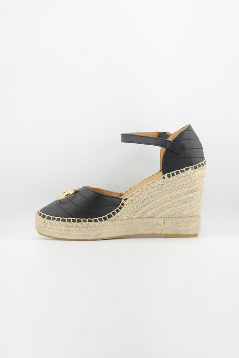 Nivel Espadrille Wedge Sandals with Ankle Strap