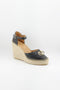 Nivel Espadrille Wedge Sandals with Ankle Strap