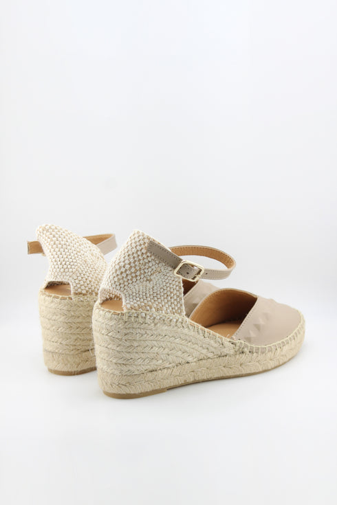 Nivel Ankle Strap Espadrille Wedge Sandals