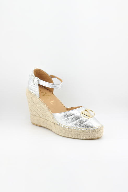 Nivel Espadrille Wedge Sandals with Ankle Strap