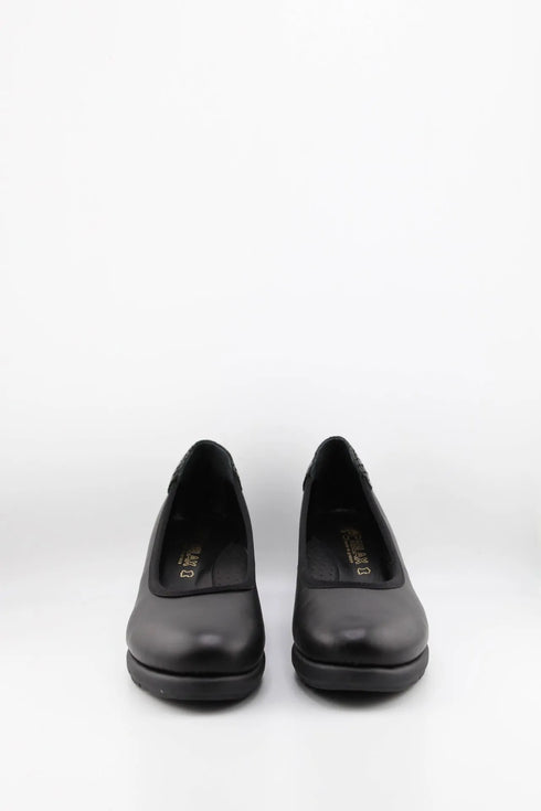 DFC Relax Elegant Textured Slip-On Wedge Shoe