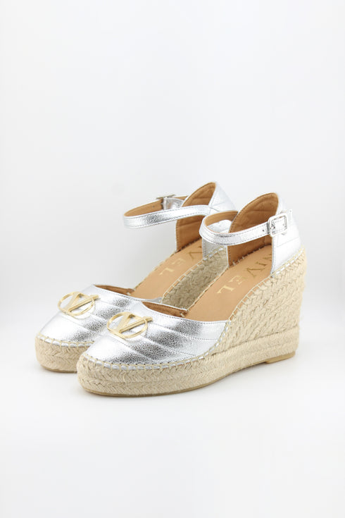 Nivel Espadrille Wedge Sandals with Ankle Strap